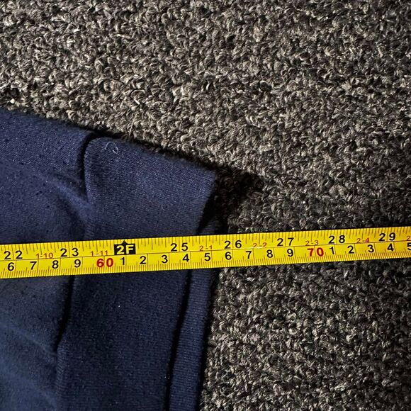 My Heart Belongs To My Grandkids Sweatshirt Unisex Large Navy Cotton Embroidered - Picture 5 of 5